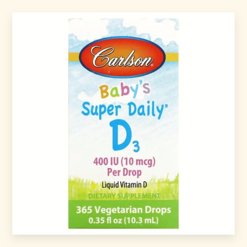 СУПЕР ДЕЙЛИ Д3 BABY'S 400 IU CARLSON 10.3 ML
