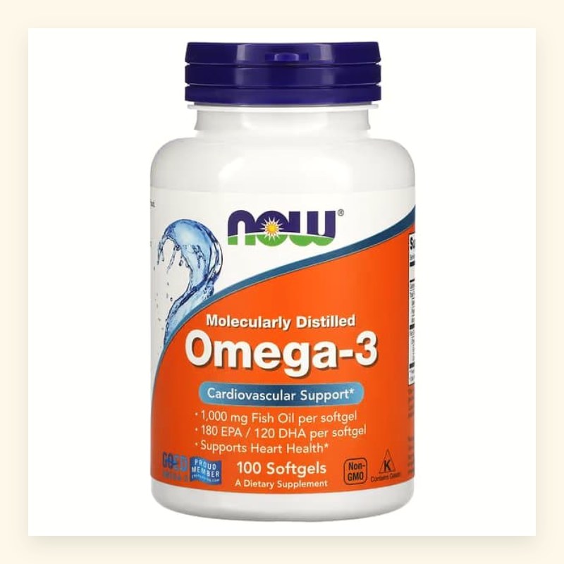ОМЕГА-3 №100 NOW FOODS